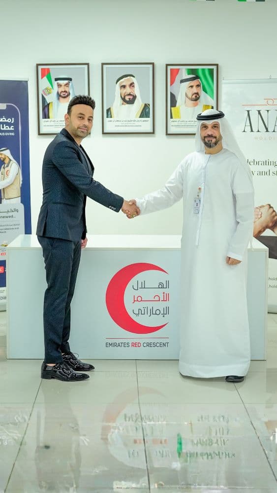 ANAX Holding boosts community giving with Emirates Red Crescent