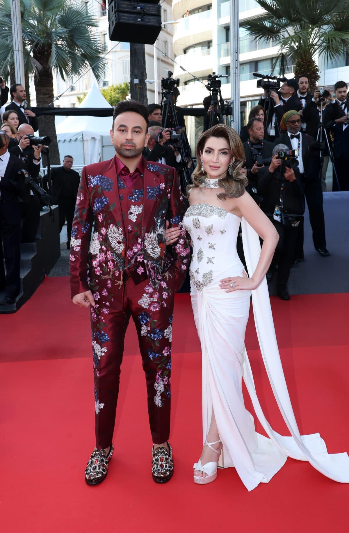 Satish And Tabinda Sanpal Bring High Glamour To Cannes 2026