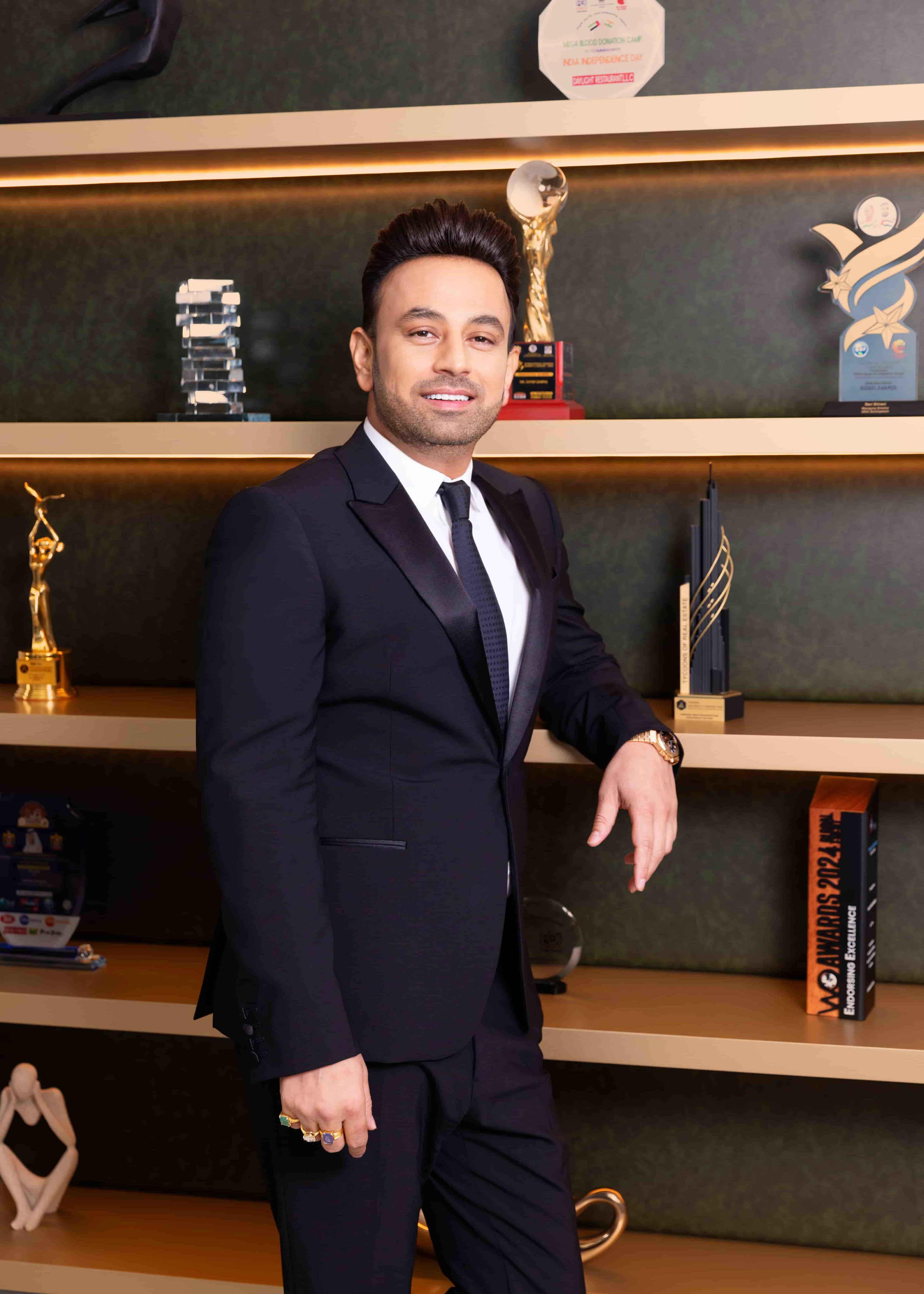 Chairman Satish Sanpal Leads Landmark Partnership Between ANAX Developments and ELLE at Burj Al Arab